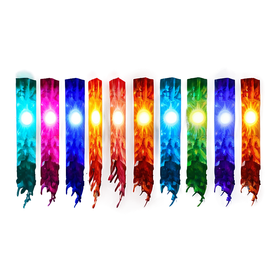 Colorful Flare Overlay Png Ujv PNG Image