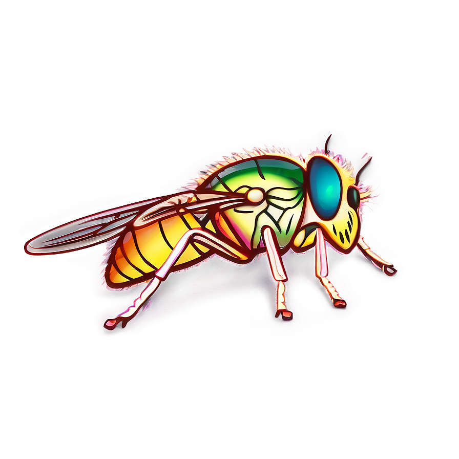 Colorful Fly Art Png Fsf50 PNG Image