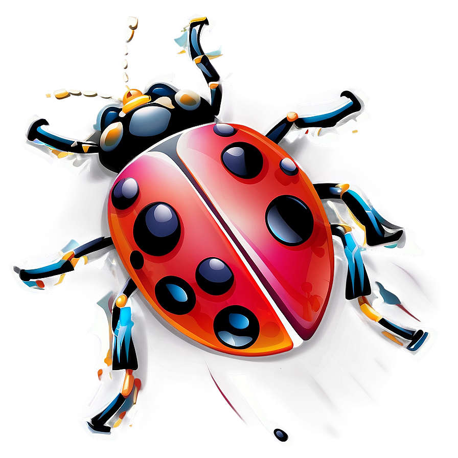 Colorful Ladybug Design Png 97 PNG Image