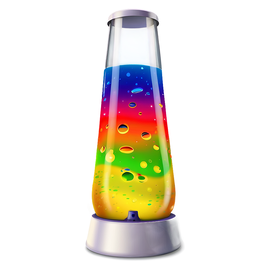 Colorful Lava Lamp Png Qwa PNG Image