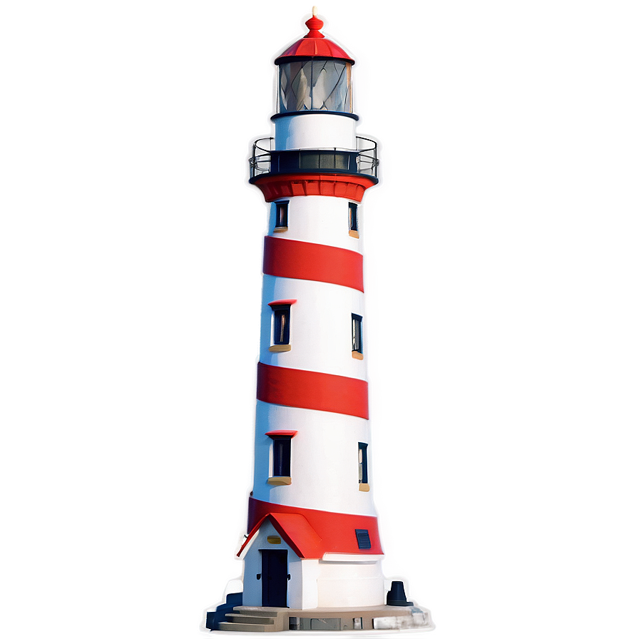 Colorful Lighthouse Png 05242024 PNG Image