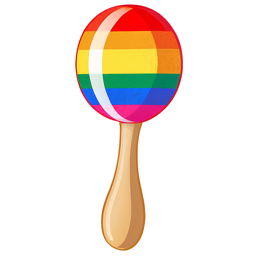 Colorful Maraca Clipart Png Mta PNG Image