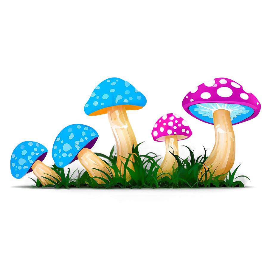 Colorful Mushroom Png 85 PNG Image