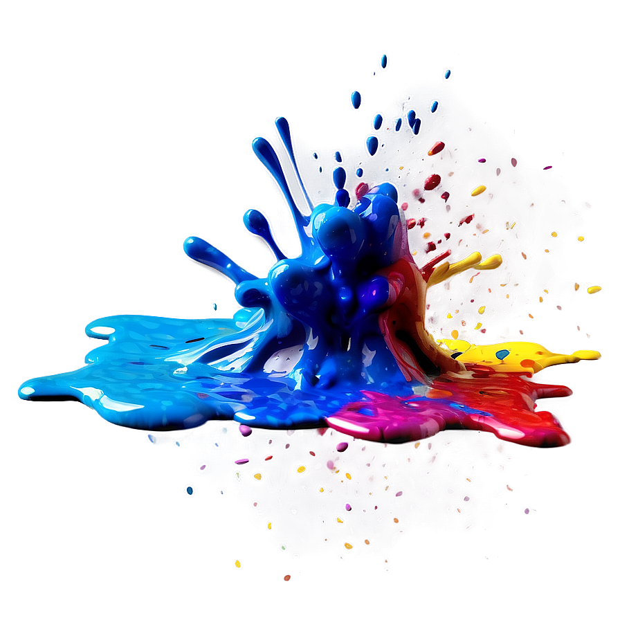 Colorful Paint Splatter Png 05042024 PNG Image