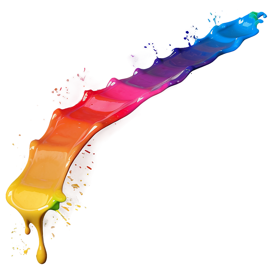 Colorful Paint Texture Splash Png Xju86 PNG Image