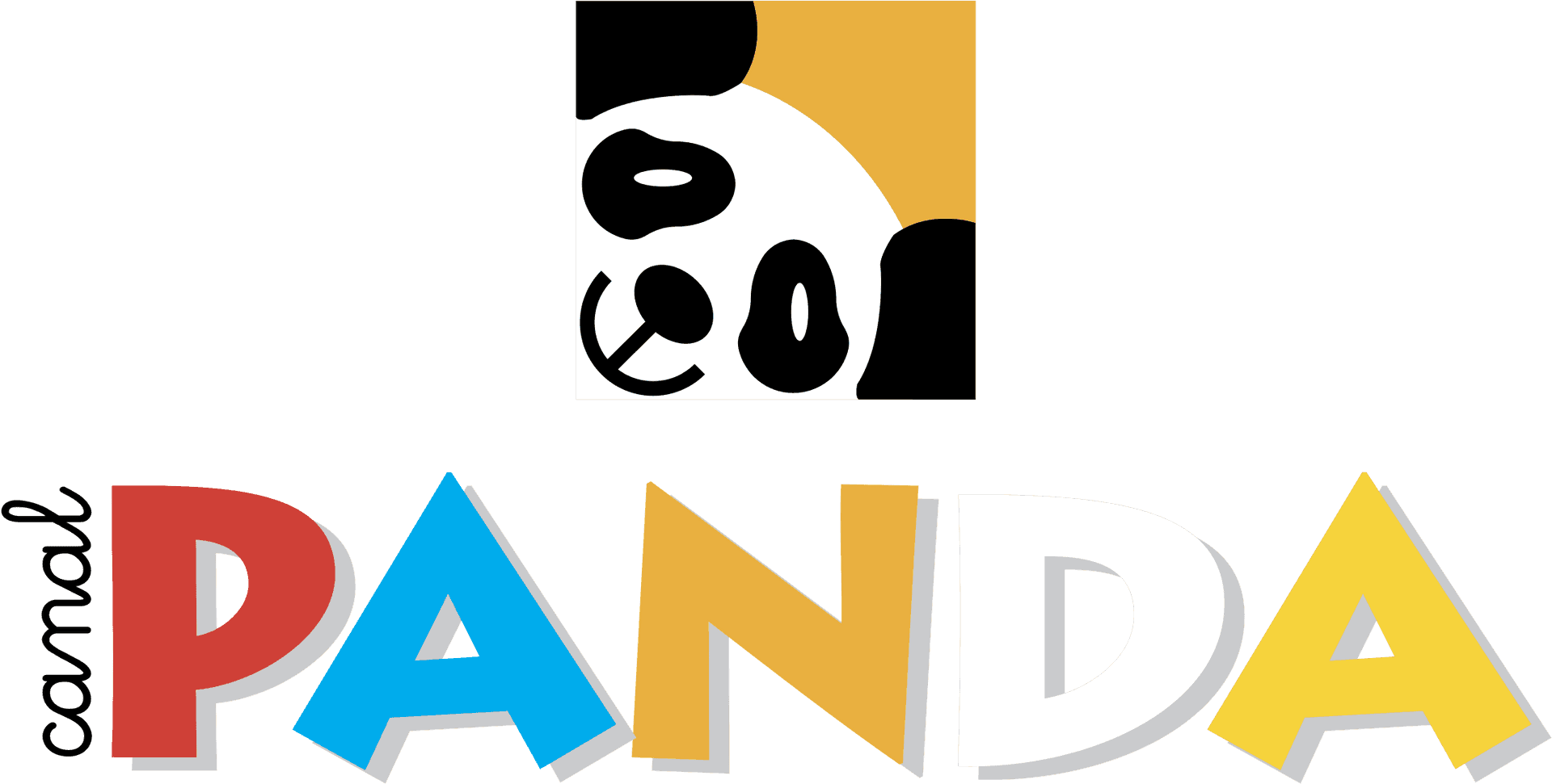 Colorful_ Panda_ Logo_ Graphic PNG Image