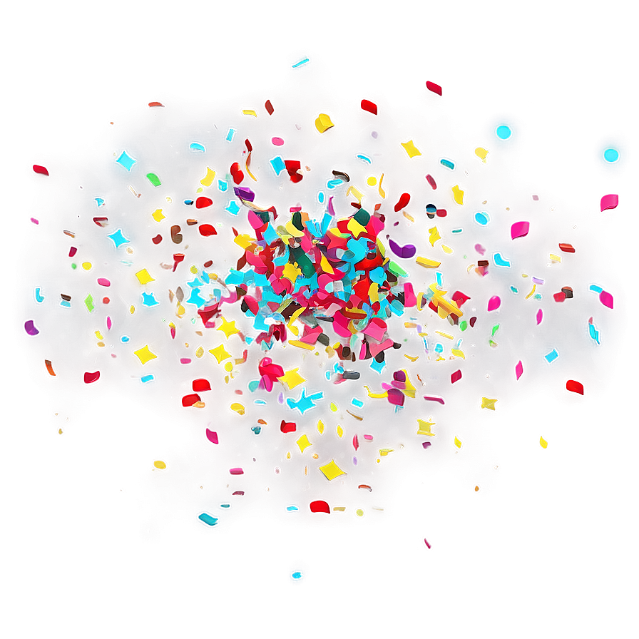 Colorful Party Confetti Png 06292024 PNG Image