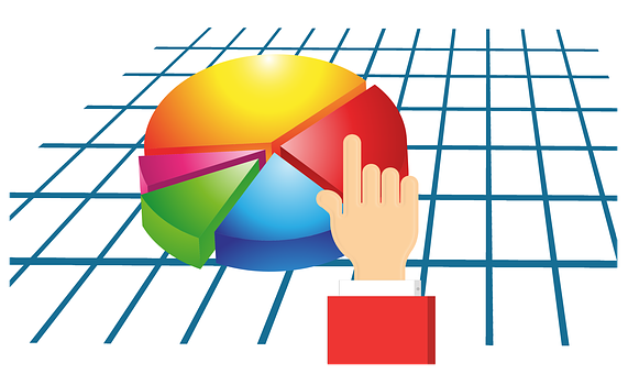 Colorful Pie Chart Analysis PNG Image