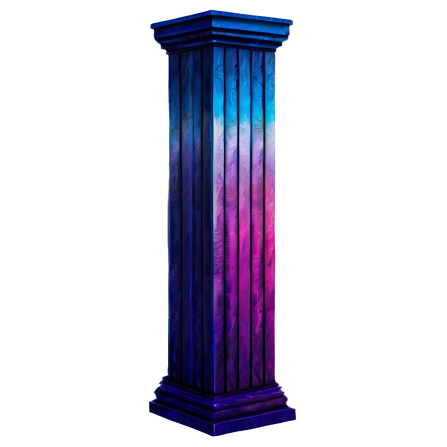 Colorful Pillar Png Jyp PNG Image