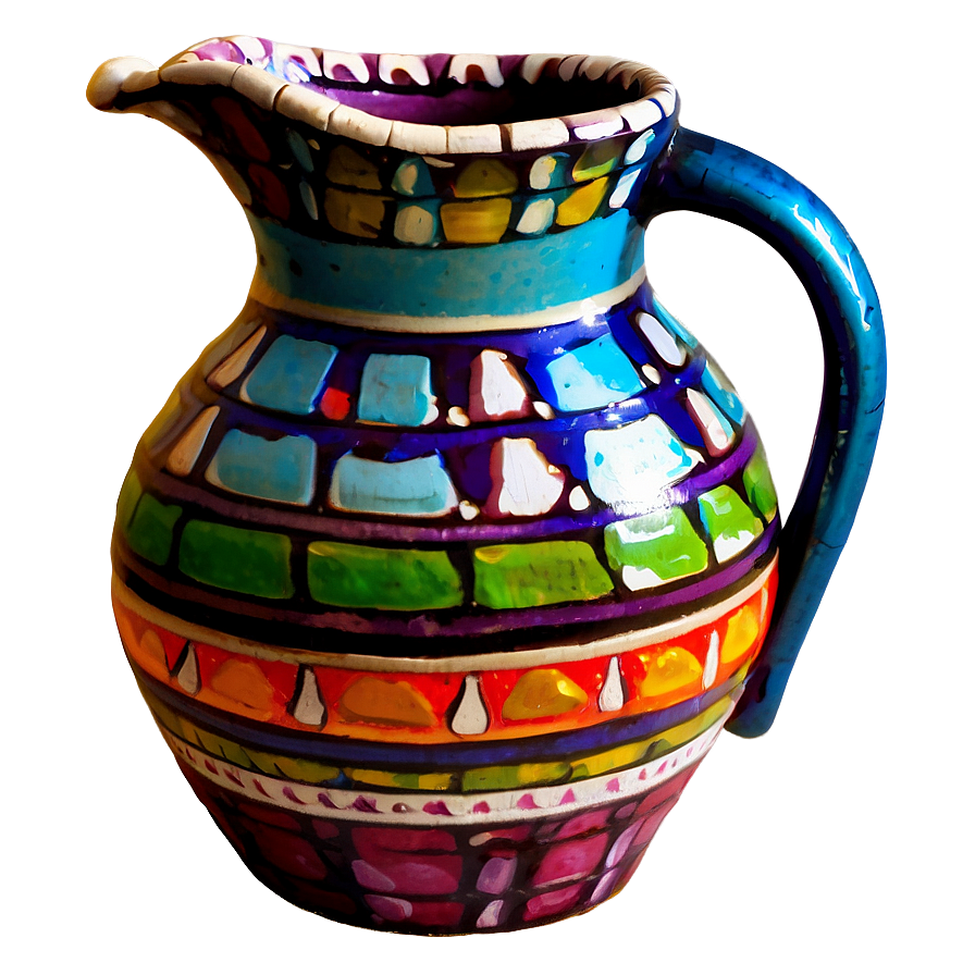 Colorful Pitcher Png Qmk87 PNG Image