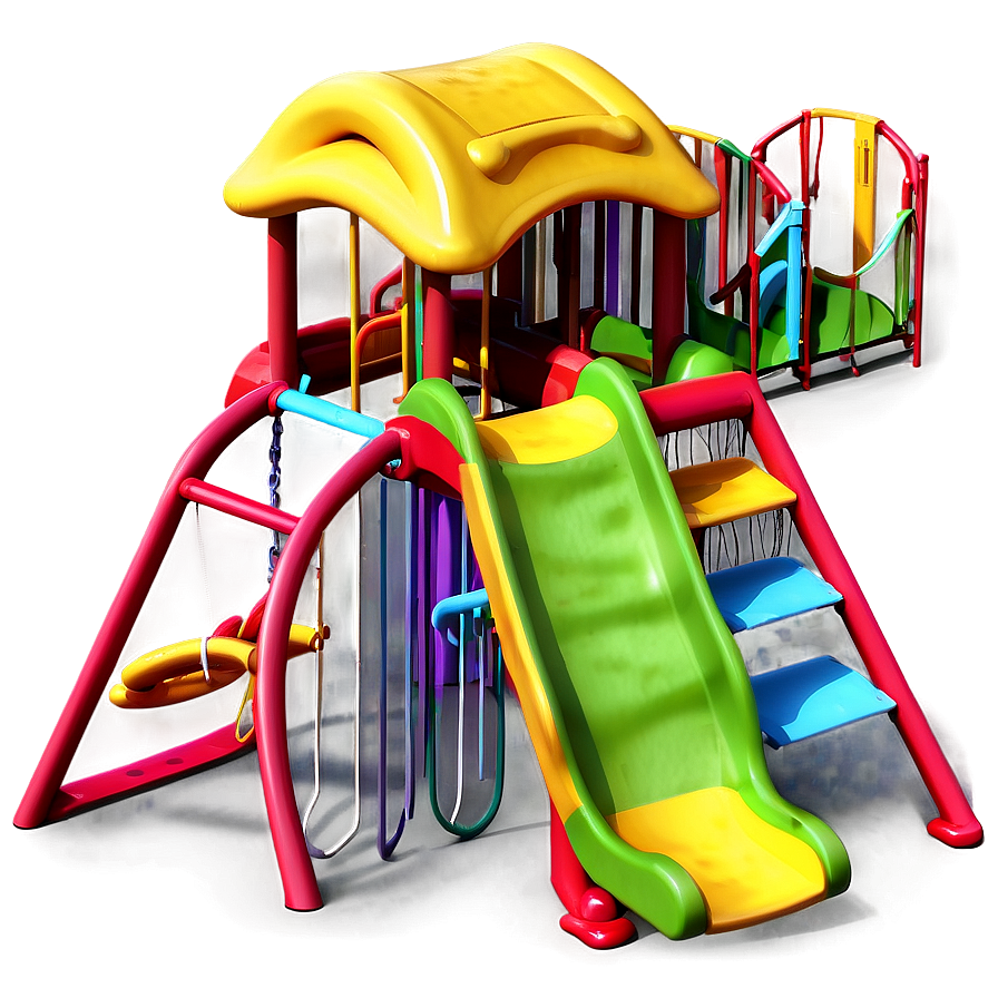 Colorful Playground Equipment Png Mmm42 PNG Image