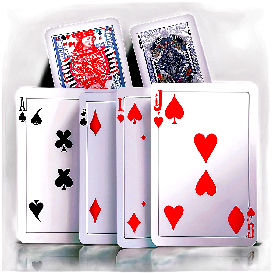 Colorful Playing Card Collection Png 73 PNG Image