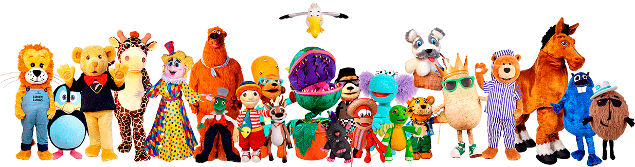 Colorful_ Puppet_ Collection PNG Image