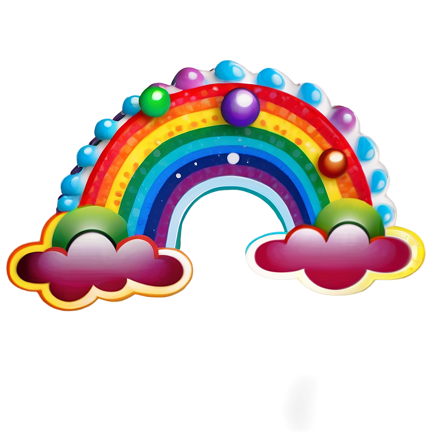 Colorful Rainbow Emoji Png Tcl31 PNG Image