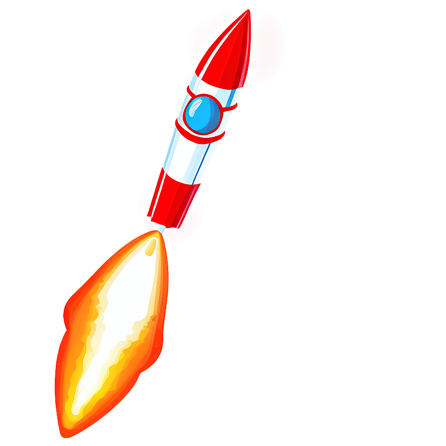 Colorful Rocketship Png 35 PNG Image