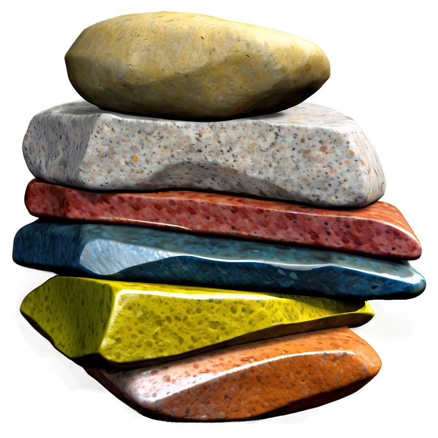 Colorful Rocks Png Lbv31 PNG Image