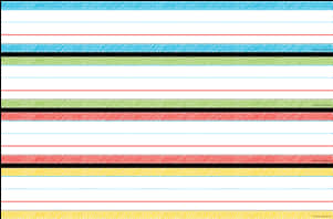 Colorful Scribbled Lines Texture PNG Image