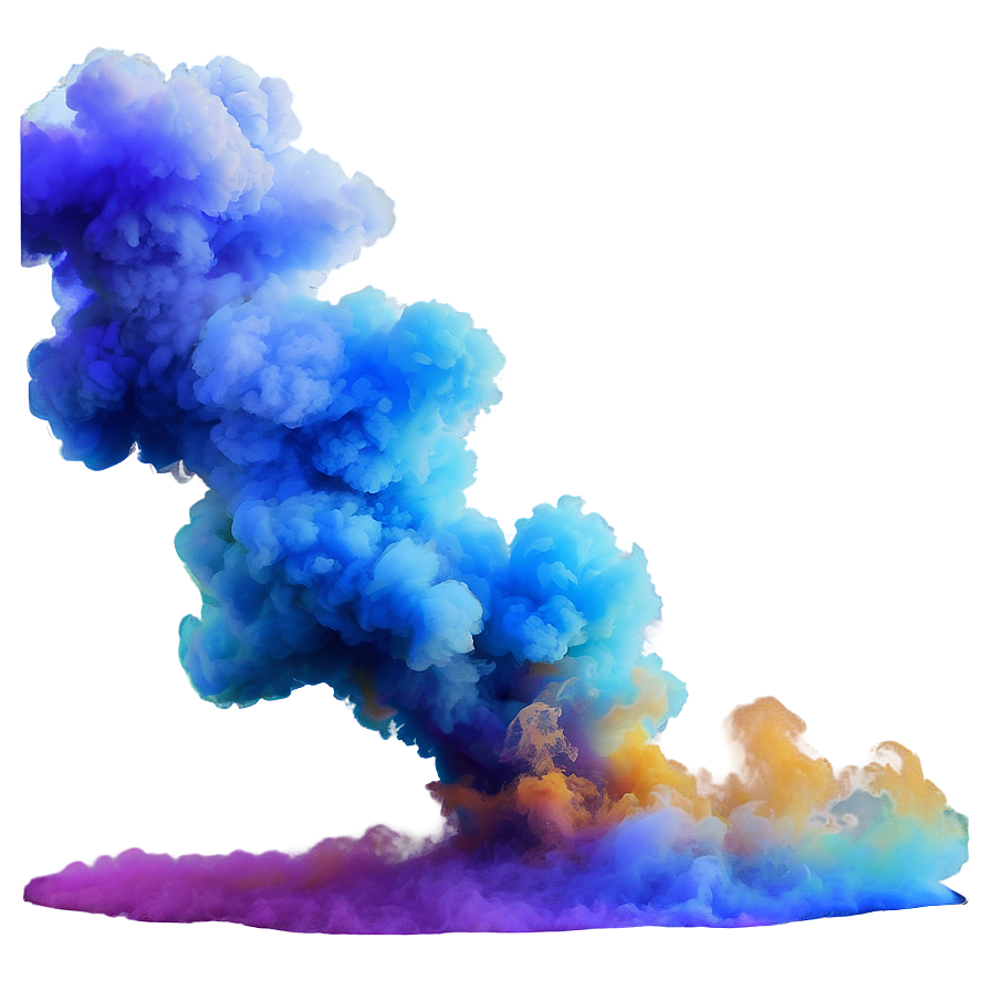 Colorful Smoke Cloud Texture Png Siq53 PNG Image