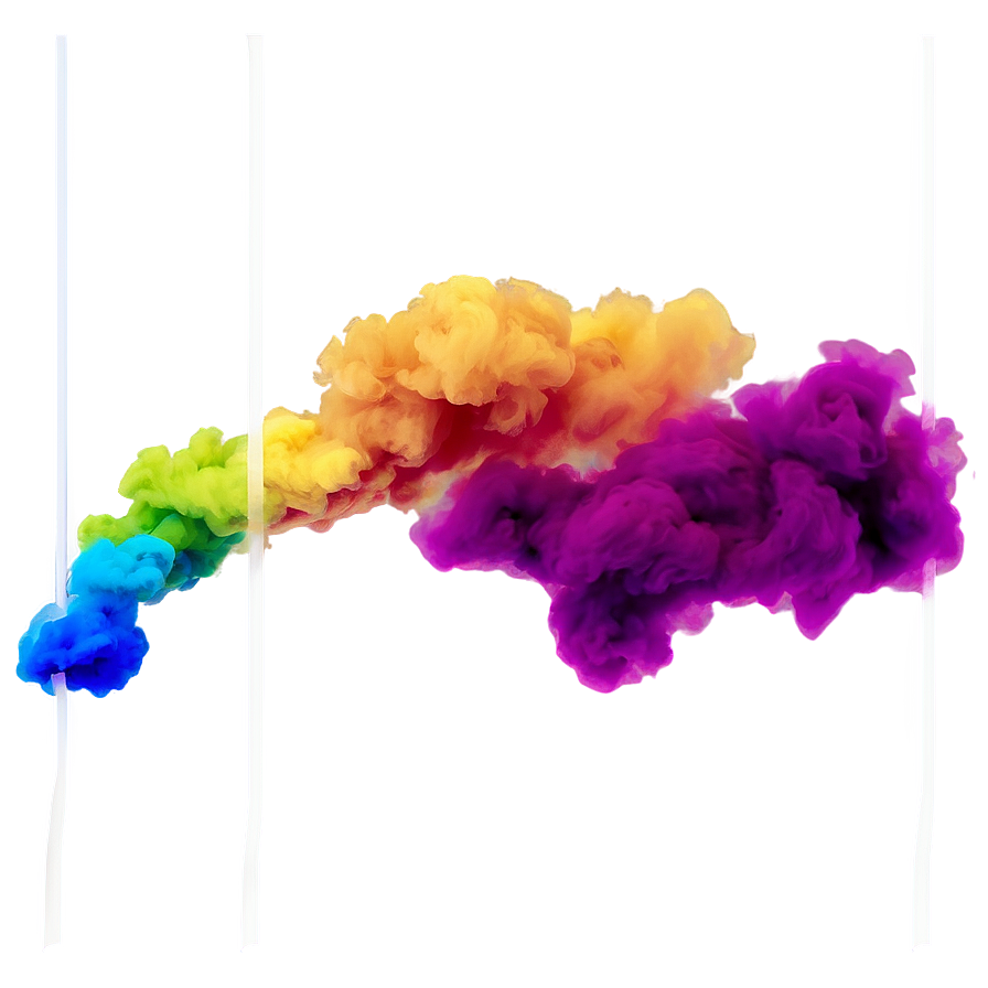 Colorful Smoke Mirage Png Fev PNG Image