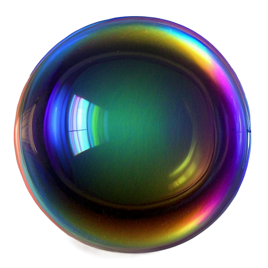 Colorful Soap Bubble Realistic Png 06262024 PNG Image