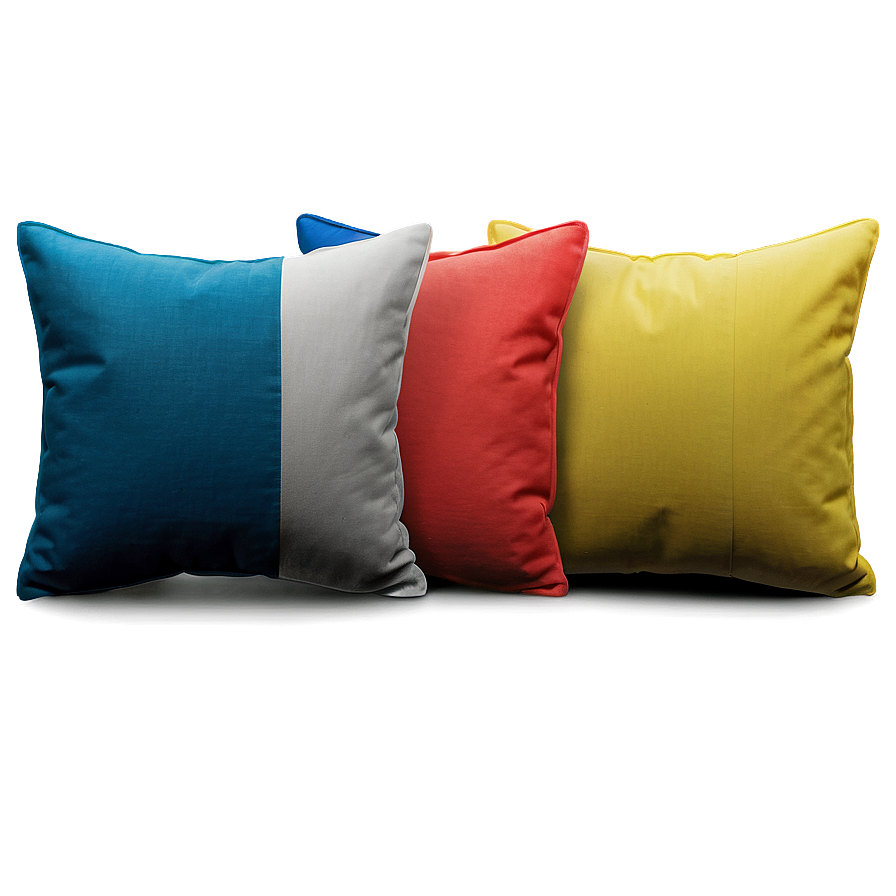 Colorful Sofa Pillows Png 05252024 PNG Image