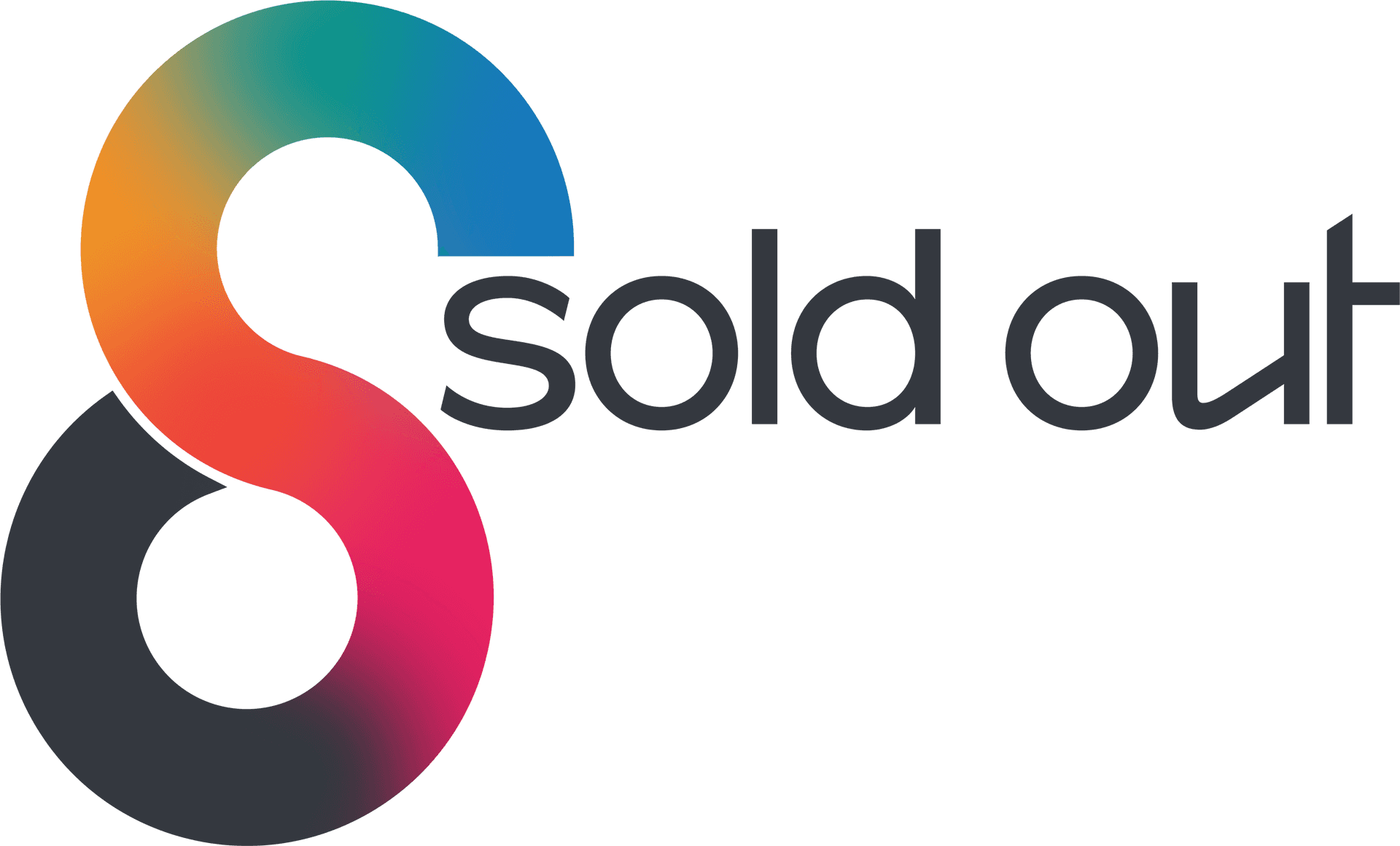 Colorful Sold Out Logo PNG Image