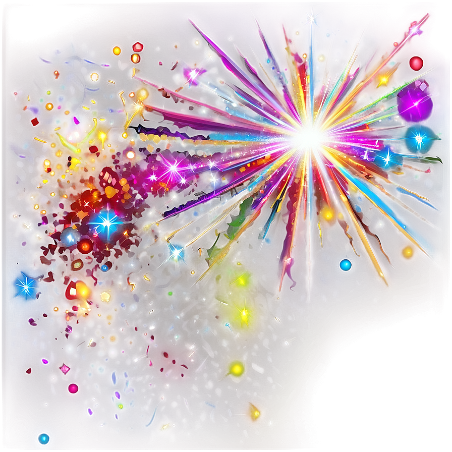 Colorful Sparkles Png Rua42 PNG Image