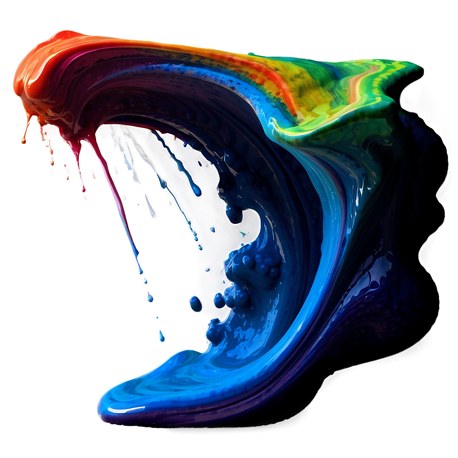 Colorful Splash Effect Png Vxw PNG Image