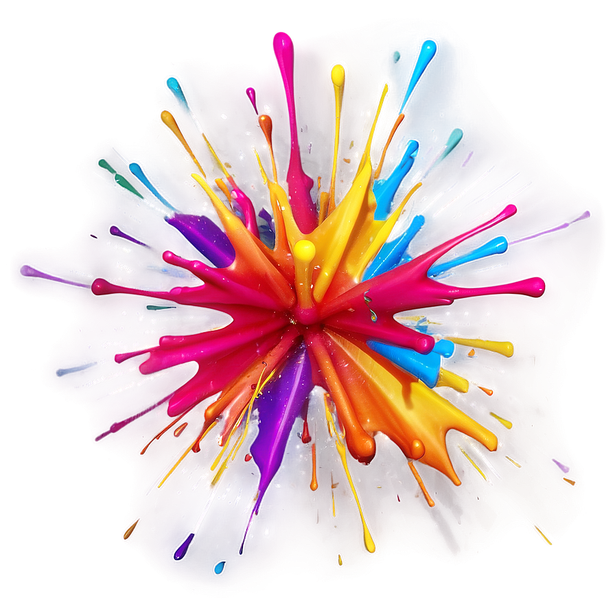 Colorful Splash Png Mfe47 PNG Image