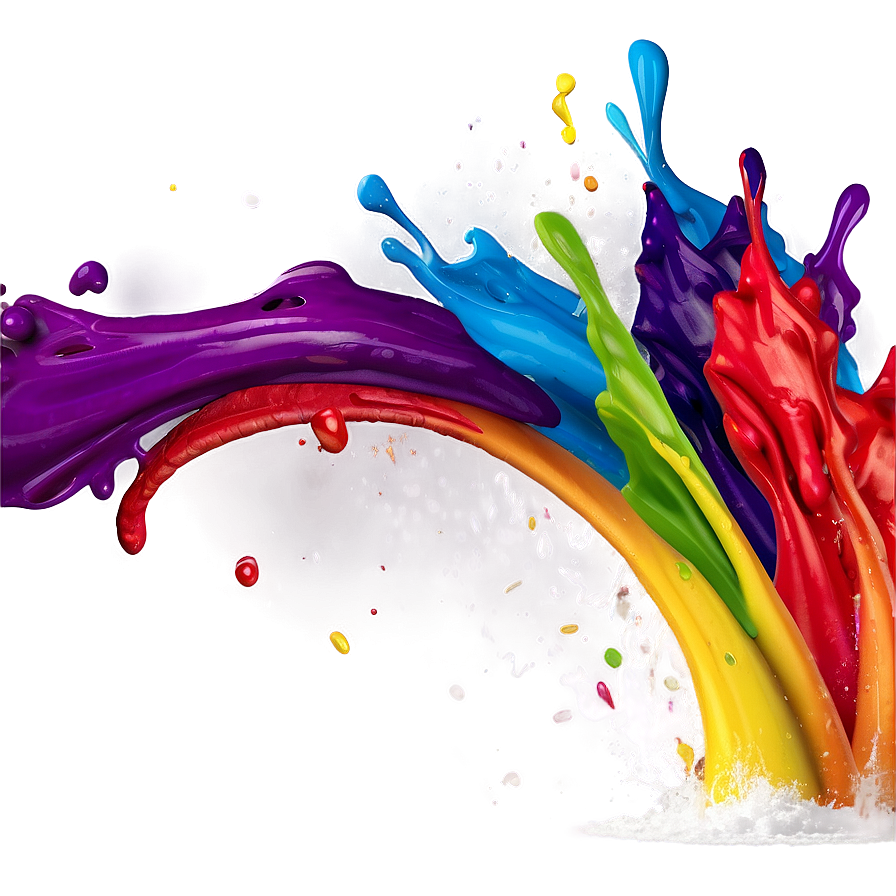 Colorful Splash Png Uud70 PNG Image