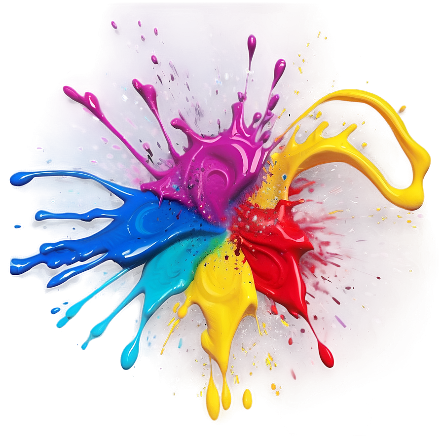 Colorful Spray Paint Png 27 PNG Image