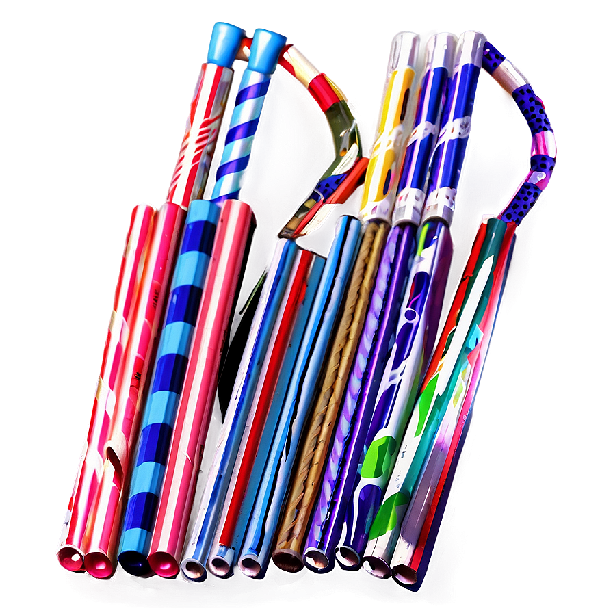 Colorful Straw Png 7 PNG Image