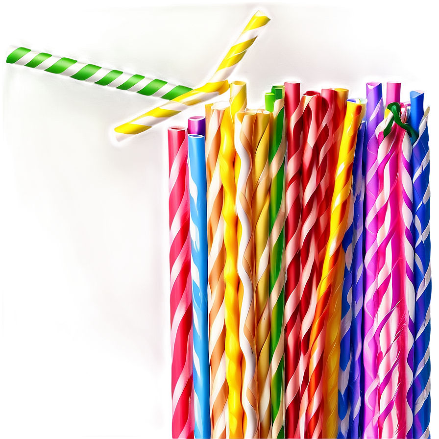 Colorful Straw Png Xdu33 PNG Image