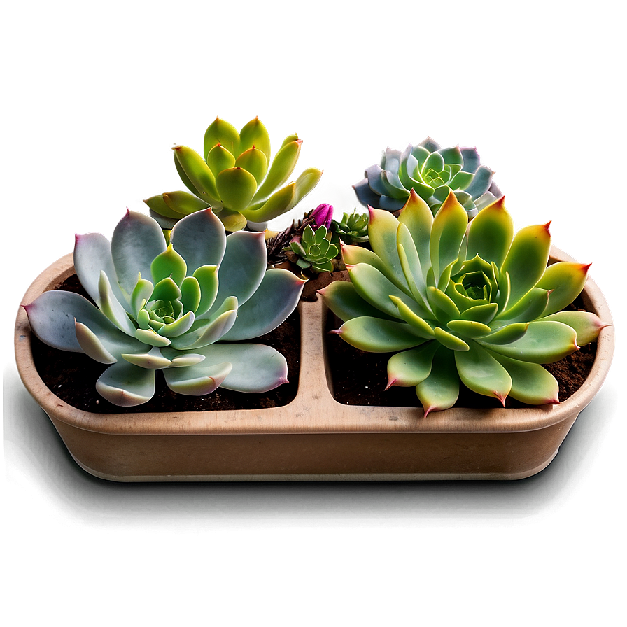 Colorful Succulent Png Hxk PNG Image