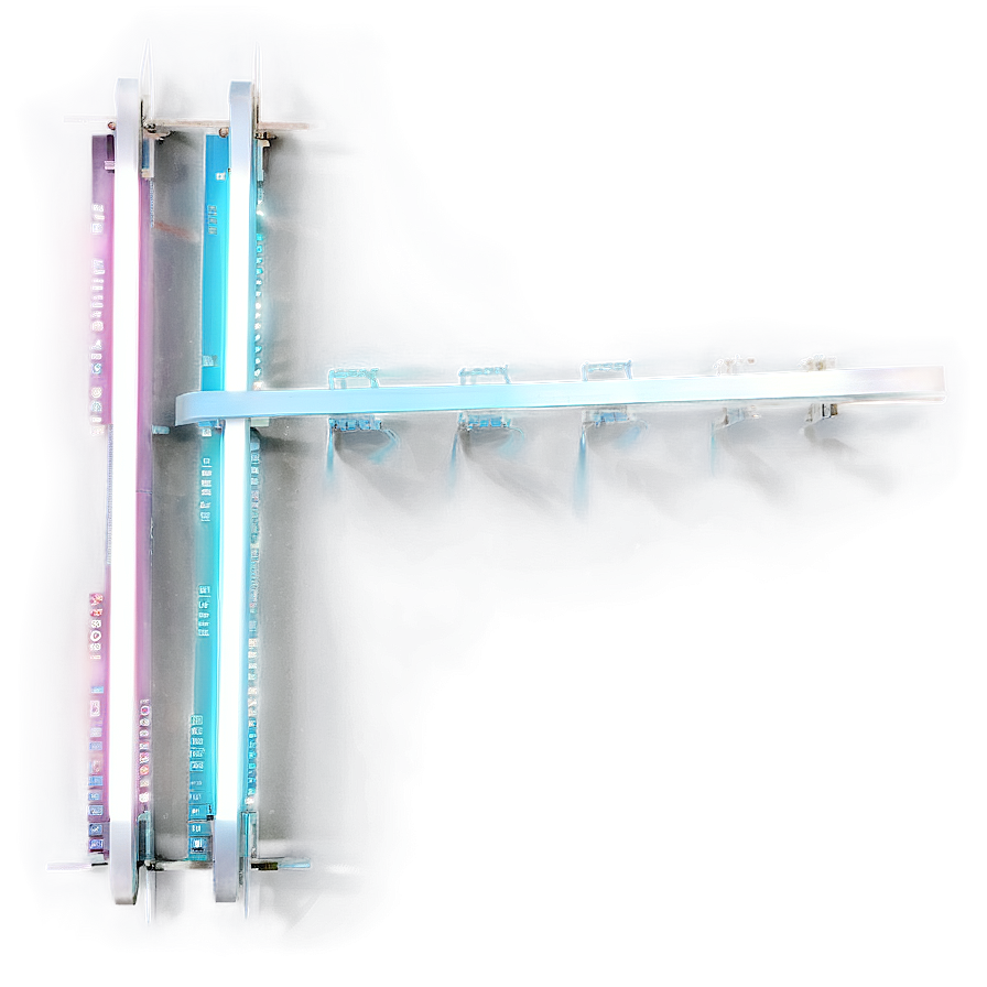 Colorful Syringes Artistic Representation PNG Image