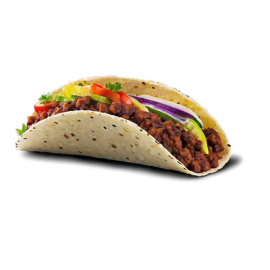 Colorful Taco Png Vpi90 PNG Image