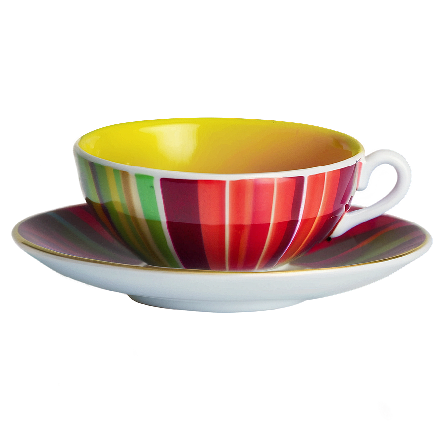 Colorful Tea Cup Png Pyu59 PNG Image