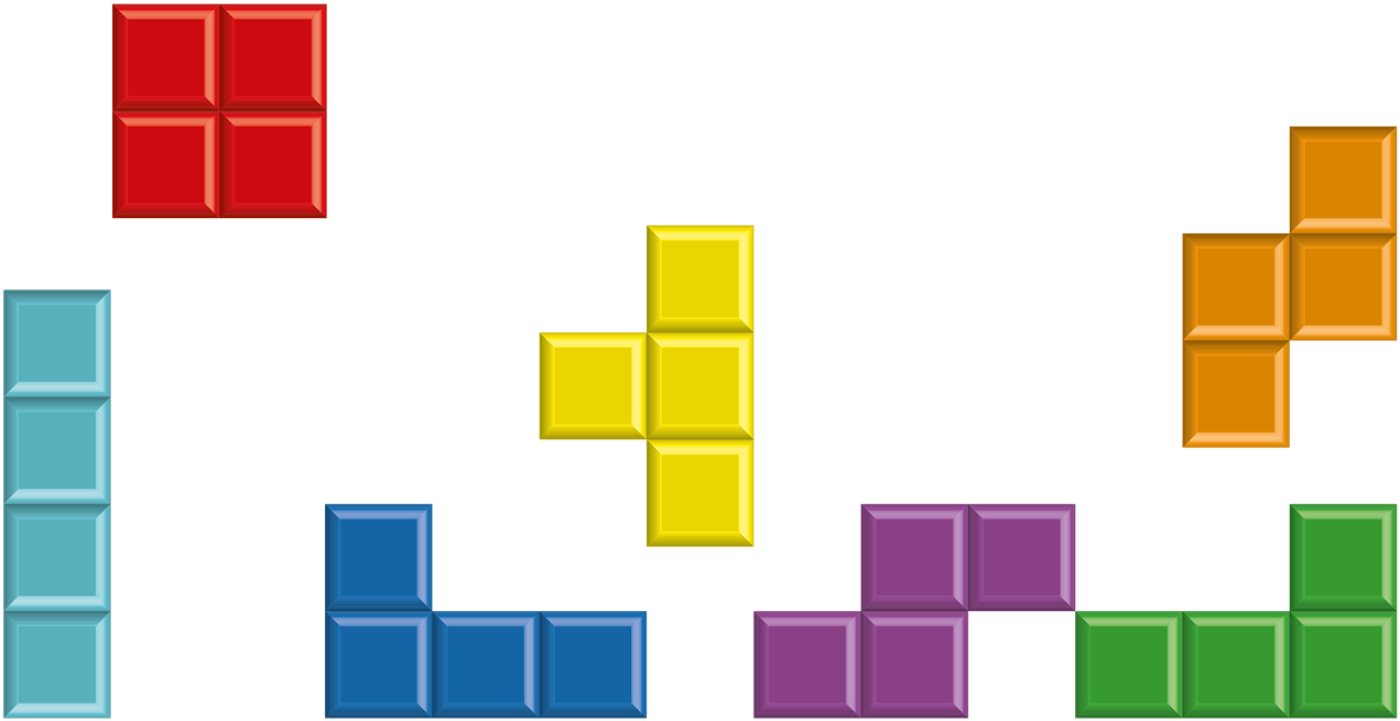 Colorful_ Tetris_ Blocks_ Arrangement PNG Image