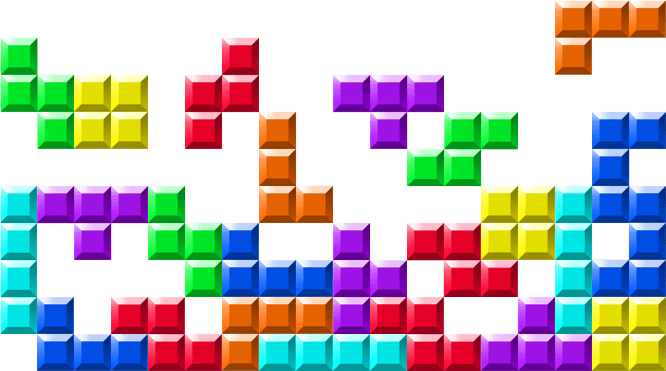 Colorful_ Tetris_ Blocks_ Gameplay PNG Image