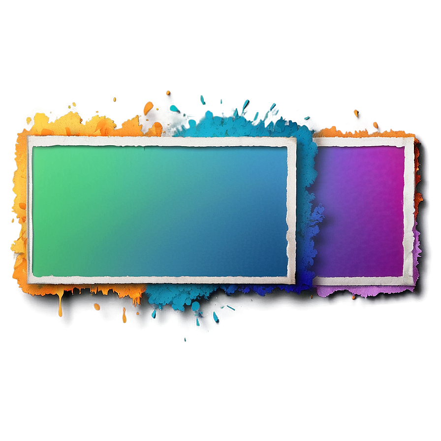 Colorful Text Box Overlay Png 05252024 PNG Image