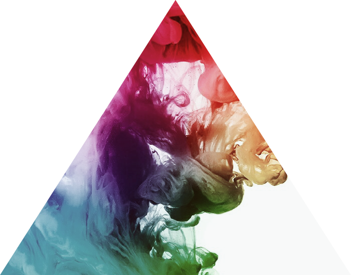 Colorful_ Triangular_ Ink_ Diffusion PNG Image