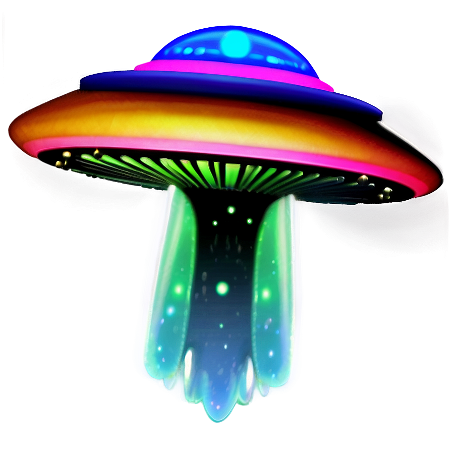 Colorful Ufo Png 70 PNG Image