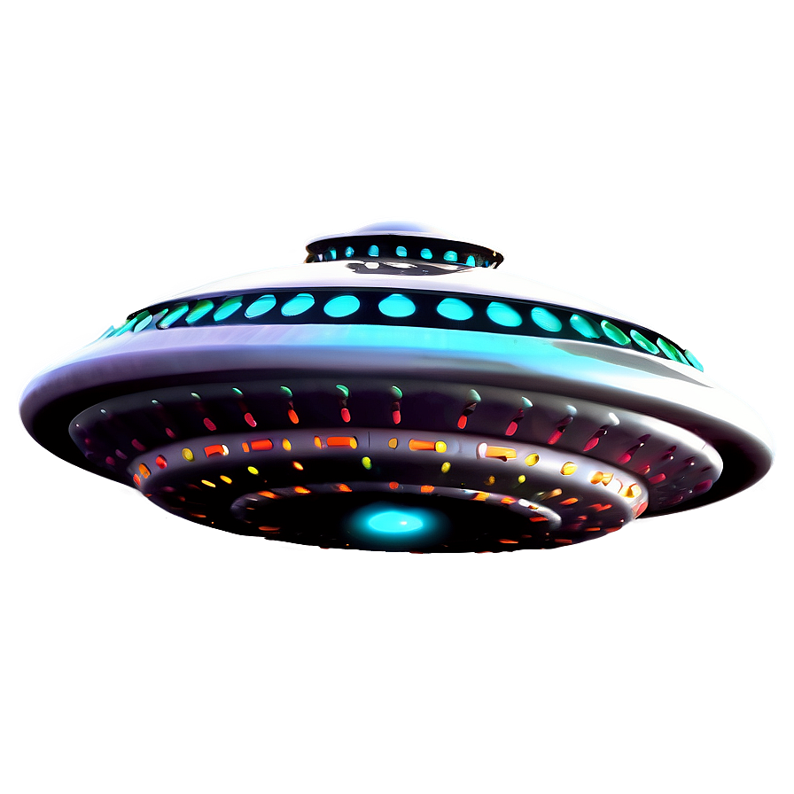 Colorful Ufo Png 71 PNG Image