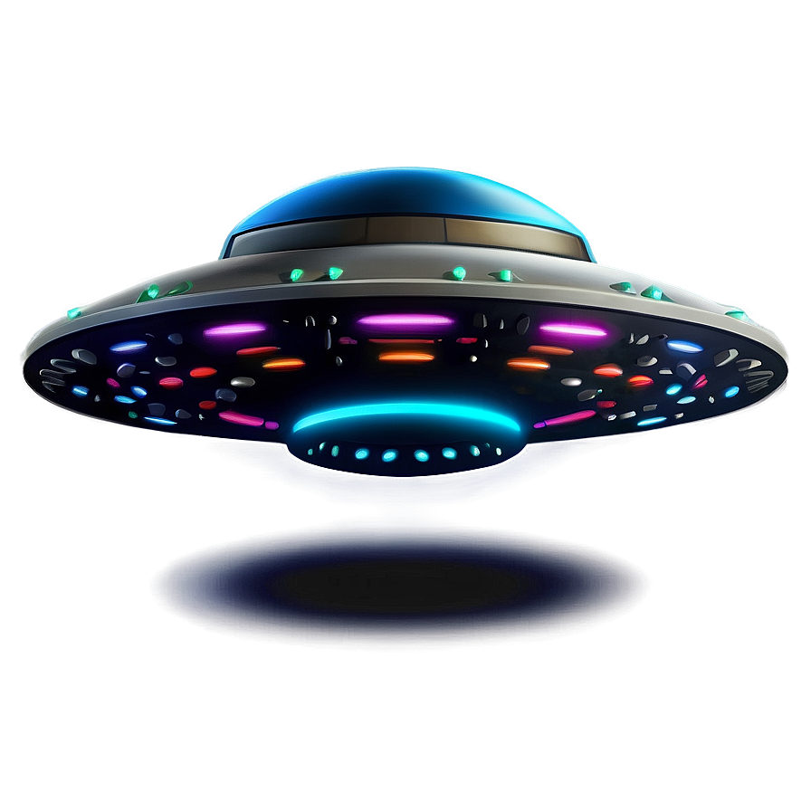 Colorful Ufo Png 8 PNG Image