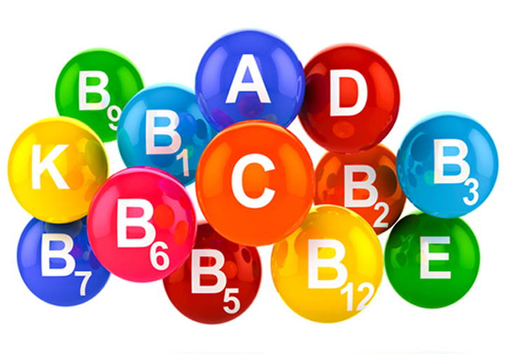 Colorful Vitamin Balloons PNG Image