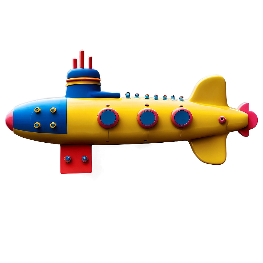 Colorful Yellow Submarine Png 43 PNG Image