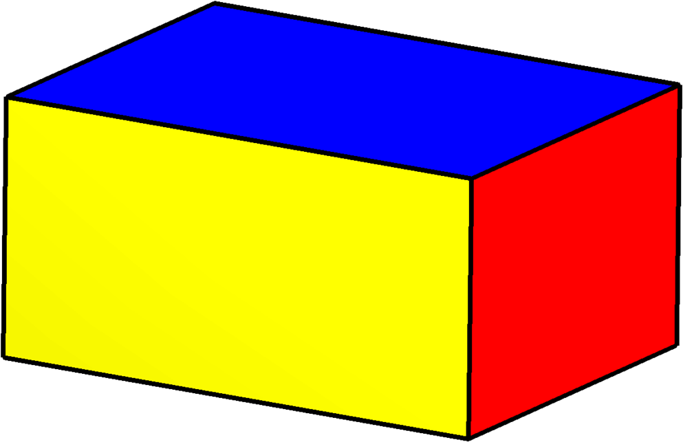 Colorful3 D Rectangular Block PNG Image