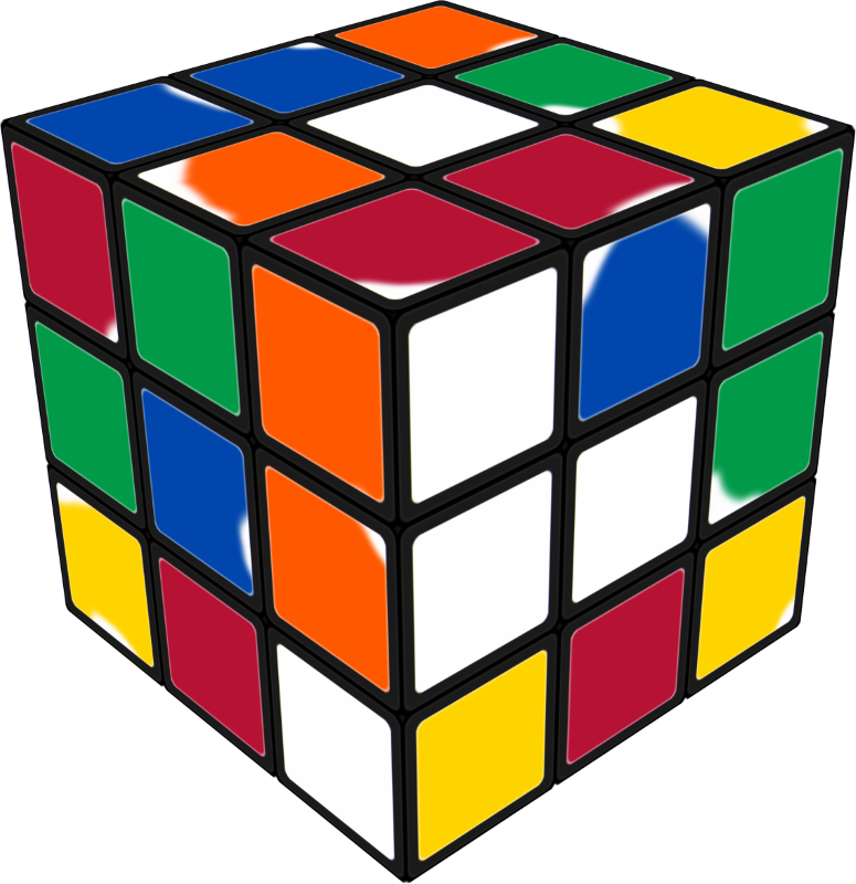 Colorful3 D Rubiks Cube PNG Image