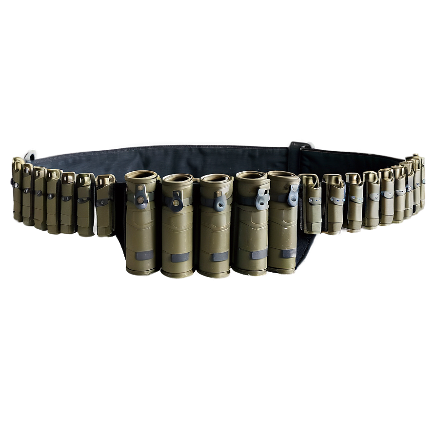 Combat Gear Bullet Belt Png 06272024 PNG Image