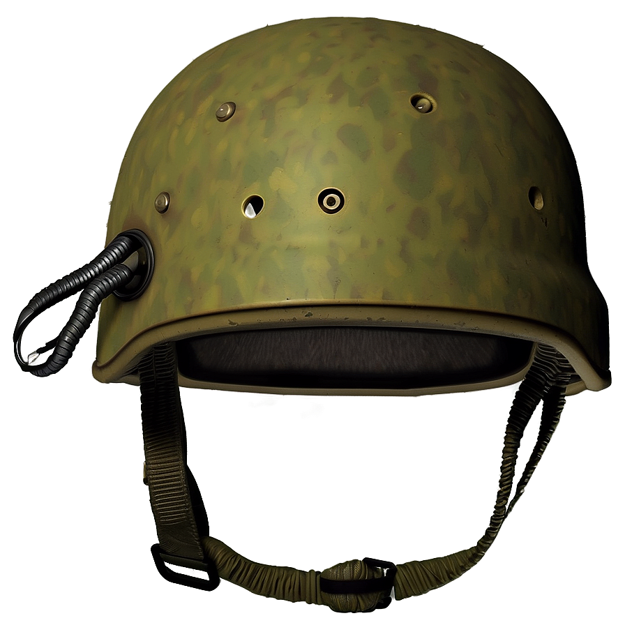 Combat Helmet With Protective Gear Png Xrg24 PNG Image